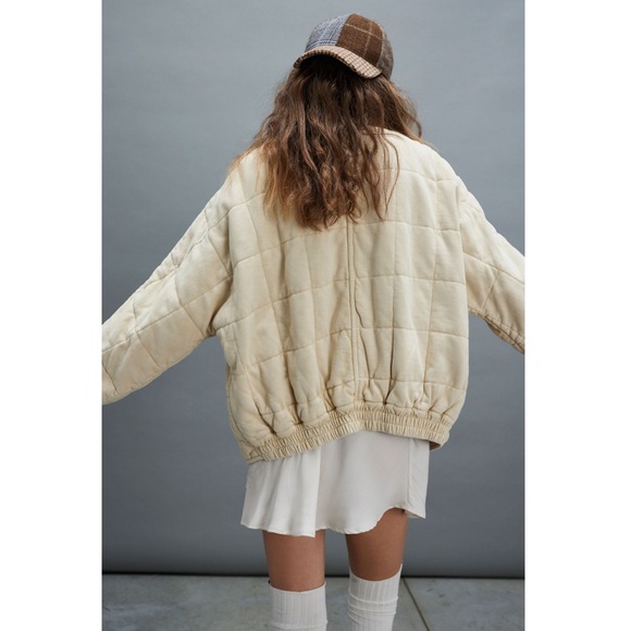 Free People Dolman Quilted Knit Jacket - Picture 3 of 11